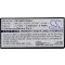 CS Cameron Sino Raid kontroller akku 3.7 V 1000 mAh Megfelelő eredeti akku 0FR463, 0NU209, 0U8735, 0UF302, 0XJ547, 312-0448, 405-10780, CNXVV, DX481, FR463,