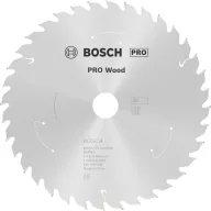   Bosch Accessories PRO Wood cordless 2608837686 Keményfém körfűrészlap 165 x 20 mm Fogak száma (collonként): 36 1 db