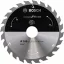 Bosch Accessories Bosch Power Tools 2608837688 Keményfém körfűrészlap 165 x 30 mm Fogak száma (collonként): 24 1 db