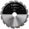 Bosch Accessories Bosch Power Tools 2608837706 Keményfém körfűrészlap 190 x 30 mm Fogak száma (collonként): 16 1 db
