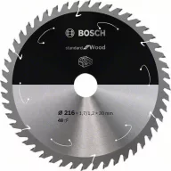   Bosch Accessories 2608837726 2608837726 Keményfém körfűrészlap 216 x 30 mm Fogak száma (collonként): 48 1 db