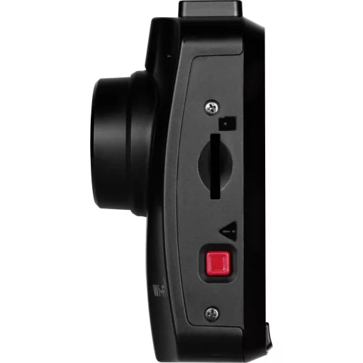 Transcend DrivePro 230Q Autós kamera GPS-szel Látószög, vízszintes (max.)=130 ° 12 V Akku, Nyomtáv asszisztens, WLAN, Ütközés figyelmeztetés, Kijelző