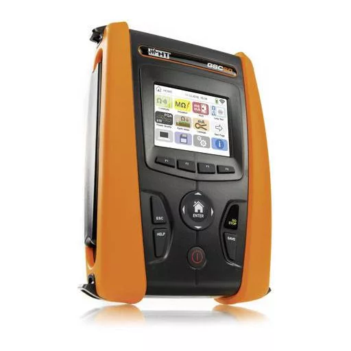 HT Instruments GSC60 Telepítés teszter, VDE vizsgáló készülék Kalibráció (ISO) VDE szabvány 0100, 0105, 0413