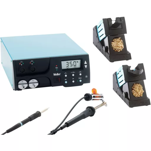 Digitális forrasztó-/kiforrasztóállomás 250 W/300 W 50 - 550 °C Weller WR 2002