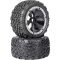 Reely 1:8 Monstertruck Abroncs 6 küllős Fekete-szürke 2 db