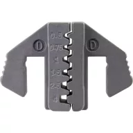   TOOLCRAFT PLE-0D Krimpelő betétek Érvéghüvelyek Keresztmetszet: 0.5 - 4 mm² Alkalmas márka: TOOLCRAFT PZ-500