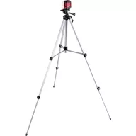   TOOLCRAFT Tripod 1/4 col Munkamagasság=51 - 150 cm Ezüst inox Vízmérték
