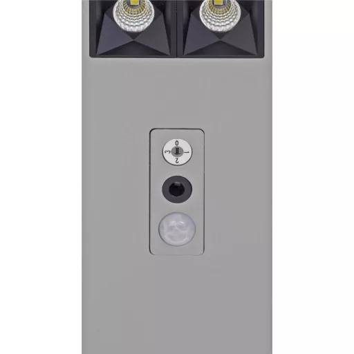 Maul MAULsirius 8259395 LED-es felcsíptethető lámpa mozgásjelzővel F (A - G) 81 W Ezüst