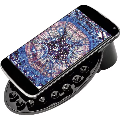 National Geographic 9039001 40x-1280x Mikroskop inkl. Smartphone Halterung Átvilágító mikroszkóp Monokulár 1280 x Beeső fény, Átvilágítás
