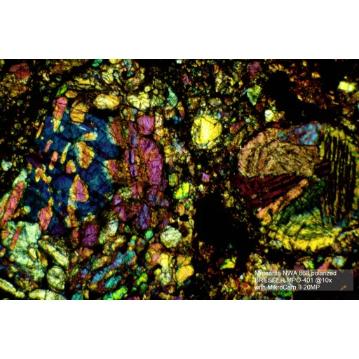 Bresser Optik 5780000 Science MPO 401 Mikroskop Polarizáló mikroszkóp Trinokulár 1000 x Átvilágítás