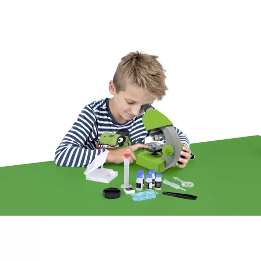 Bresser Optik 8851300B4K000 grün Gyermekmikroszkóp Monokulár 640 x Átvilágítás