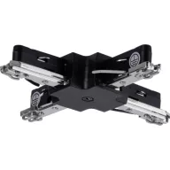   Paulmann 96908 Nagyfeszültségű sínes rendszer elemek X-összekötő Fekete (matt)