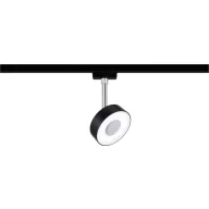  Paulmann Circle Nagyfeszültségű sínrendszer lámpa URail Fixen beépített LED-es 5 W LED Fekete (matt), Króm