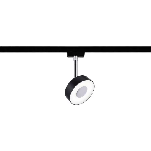 Paulmann Circle Nagyfeszültségű sínrendszer lámpa URail Fixen beépített LED-es 5 W LED Fekete (matt), Króm