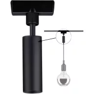   Paulmann 96914 Falra szerelhető rendszer egységek Függőadapter Fekete (matt)