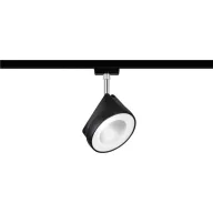   Paulmann Arena Nagyfeszültségű sínrendszer lámpa URail Fixen beépített LED-es 14 W LED Fekete (matt), Króm