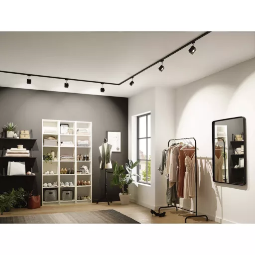 Paulmann 96916 Falra szerelhető rendszer egységek Betápláló Fekete (matt)