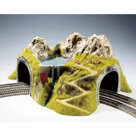 NOCH 05180 H0 Alagút 2 sínes Kész modell, Hajlított