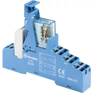   Finder 48.P8.7.024.0050 Relé modul Névleges feszültség: 24 V/DC Max. kapcsolási áram: 10 A 2 váltó 1 db