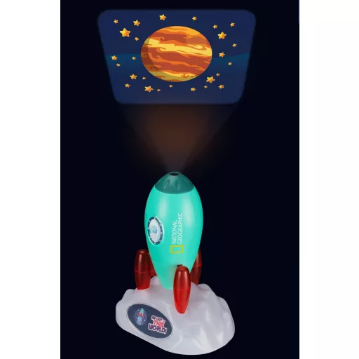 National Geographic 9105700 Weltraumrakete - Projektor und Nachtlicht Házi planetárium