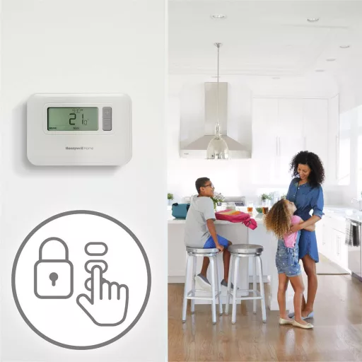 Vezeték nélküli programozható helyiség termosztát 5 - 35 °C, Honeywell Home Y3C710RFEU