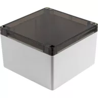   Hammond Electronics 1554 PC SL 1554QA2GYSL Univerzális műszerdobozok Polikarbonát Szürke 1 db