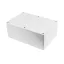 Hammond Electronics 1555 PC 1555XA2GY Univerzális műszerdobozok Polikarbonát Szürke 1 db
