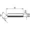 Ersa 0832MDLF Forrasztóhegy Véső forma, egyenes Hegy méret 9.80 mm Tartalom, tartalmi egységek rendelésenként 1 db