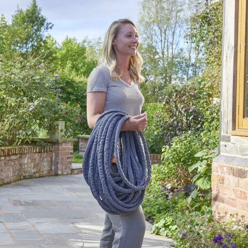 Hozelock Tuffhoze 25 m 8125 1240 25 m 1 db Szürke Kerti tömlő