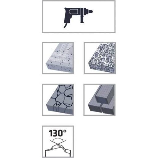 Alpen 0058000600100 SDS-plus szívófúró &quot DUST EXTRACTOR SMASH&quot  2 vágóéllel 1 db