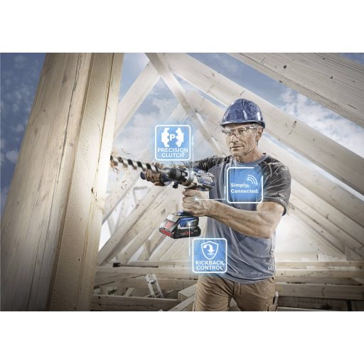 Bosch Professional GSR 18V 110 C Solo 06019G0108 Akkus fúrócsavarozó 18 V Lítiumion akku nélkül