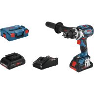   Bosch Professional GSR 18V 110 C 06019G010A Akkus fúrócsavarozó 18 V 4.0 Ah Lítiumion Hordtáskával, 2. akkuval