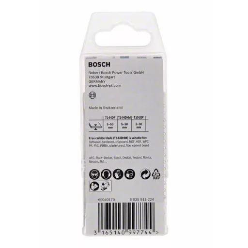 Bosch Accessories 2607011436 JSB, fa, 15 darabos csomag 15 db