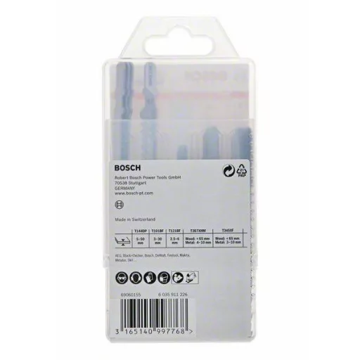 Bosch B2607011438 JSB, több anyagból készült csomag, 15 darab 15 rész