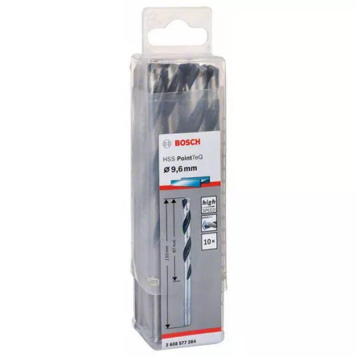 Bosch Accessories 2608577264 Fém spirálfúró 9.60 mm 10 db