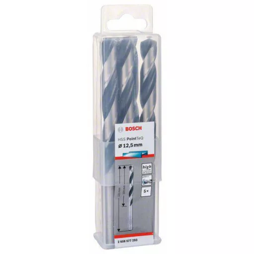 Bosch Accessories 2608577293 Fém spirálfúró 12.50 mm 5 db