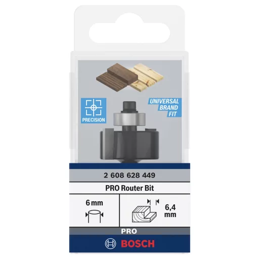 Lemezvágó 6 mm, D1 25,4 mm, L 12,4 mm, G 54 mm Bosch Accessories 2608628449