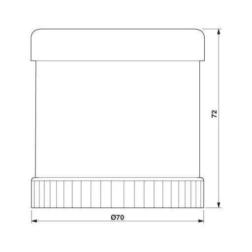 Phoenix Contact 2700141 Mini sziréna Zajkibocsátás: 100 dB Feszültség: 24 V/DC Szakaszos hangjel, Szirénahang 1 db