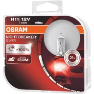   Osram Automotive 4062172387699 Halogén fényforrás Night Breaker® Silver H11 55 W 12 V