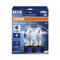   Osram Automotive 4062172387811 Halogén fényforrás COOL BLUE® INTENSE H15 15/55 W 12 V