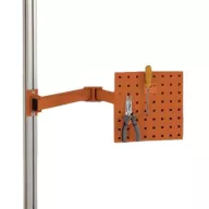   Manuflex ZB8232.2001 Szerszámtartó lemez CANTOLAB és ALU-hoz, szélessége 305 x 305 mm, kettős csatlakozással