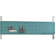   Manuflex ZB8271.5021 Perforált szerszámlemez alumínium tartókhoz, használható magasság = 300 mm. Asztal szélessége 1000 mm