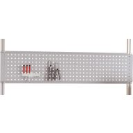   Manuflex ZB8273.9006 Perforált szerszámlemez alumínium tartókhoz, használható magasság = 300 mm. Asztal szélessége 1500 mm