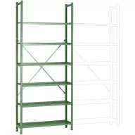   Manuflex RA3161.6011 Polc alapmodul (Sz x Ma x Mé) 1280 x 3000 x 700 mm Acél padló