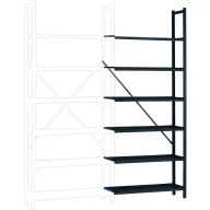   Manuflex RA3162.7016 Polc ráépíthető modul (Sz x Ma x Mé) 1250 x 2500 x 600 mm Acél padló
