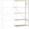 Manuflex RM3129 Polc ráépíthető modul (Sz x Ma x Mé) 1000 x 2000 x 800 mm Fa padló