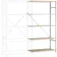 Manuflex RM3129 Polc ráépíthető modul (Sz x Ma x Mé) 1000 x 2000 x 800 mm Fa padló