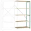 Manuflex RP1106.0001 Polc ráépíthető modul (Sz x Ma x Mé) 1000 x 2000 x 400 mm Fa padló