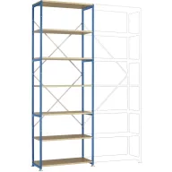   Manuflex RP1605.5007 Polc alapmodul (Sz x Ma x Mé) 1030 x 3000 x 300 mm Fa padló