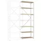 Manuflex RP1705.7035 Polc ráépíthető modul (Sz x Ma x Mé) 1000 x 3000 x 300 mm Fa padló